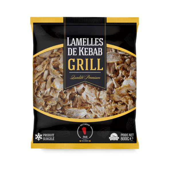 lamelles kebab poulet grill